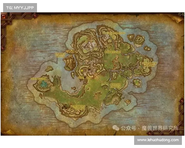 魔兽世界小地图:准确定位所在位置
